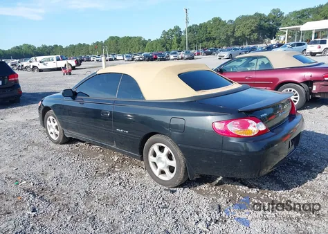 2002 Toyota Camry Solara Se/Sle from USA, damaged, VIN 2T1FF28P02C597519